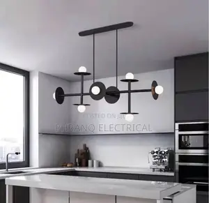 Nordic Minimal Creative Black LED Pendant Light