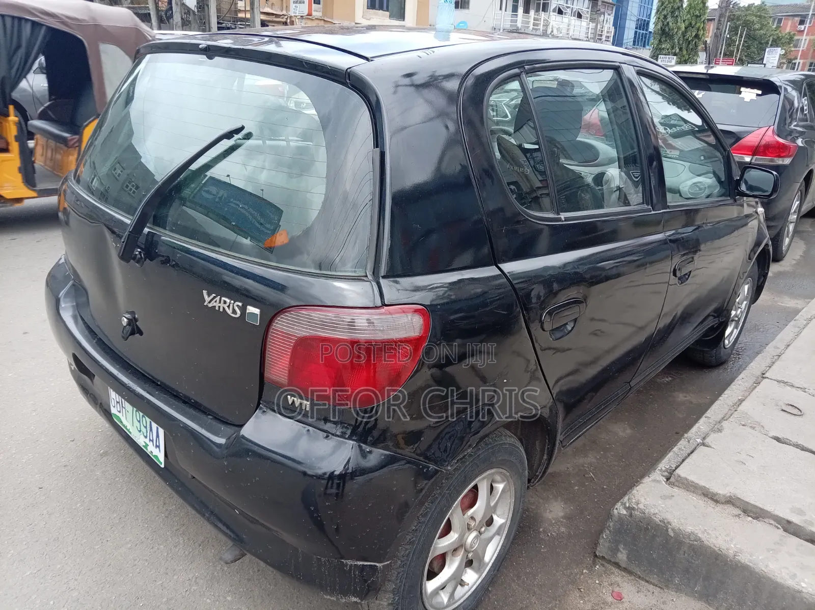 Toyota Yaris 2004 Black