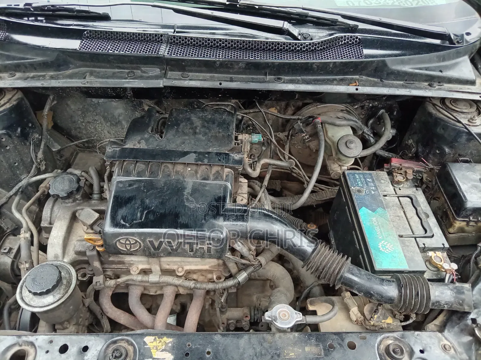Toyota Yaris 2004 Black