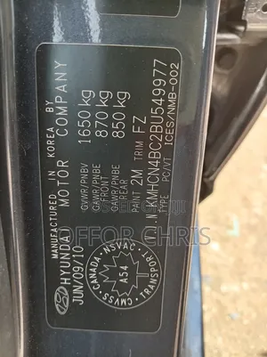 Hyundai Accent 2010 Gray
