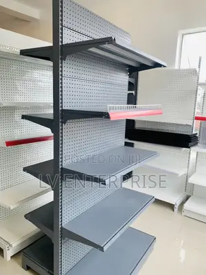 Super Market Shelves Double