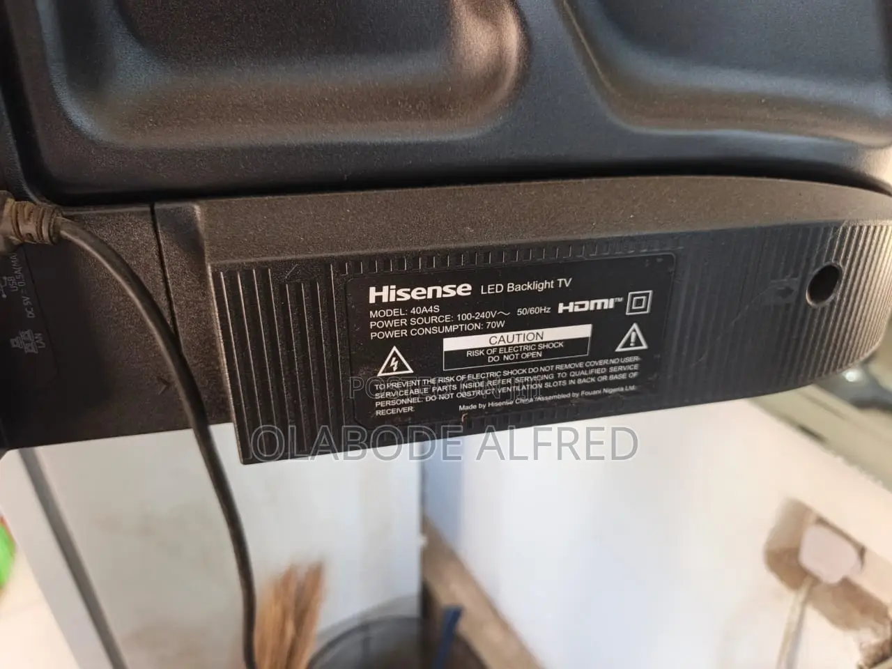 40" Hisense Smart TV