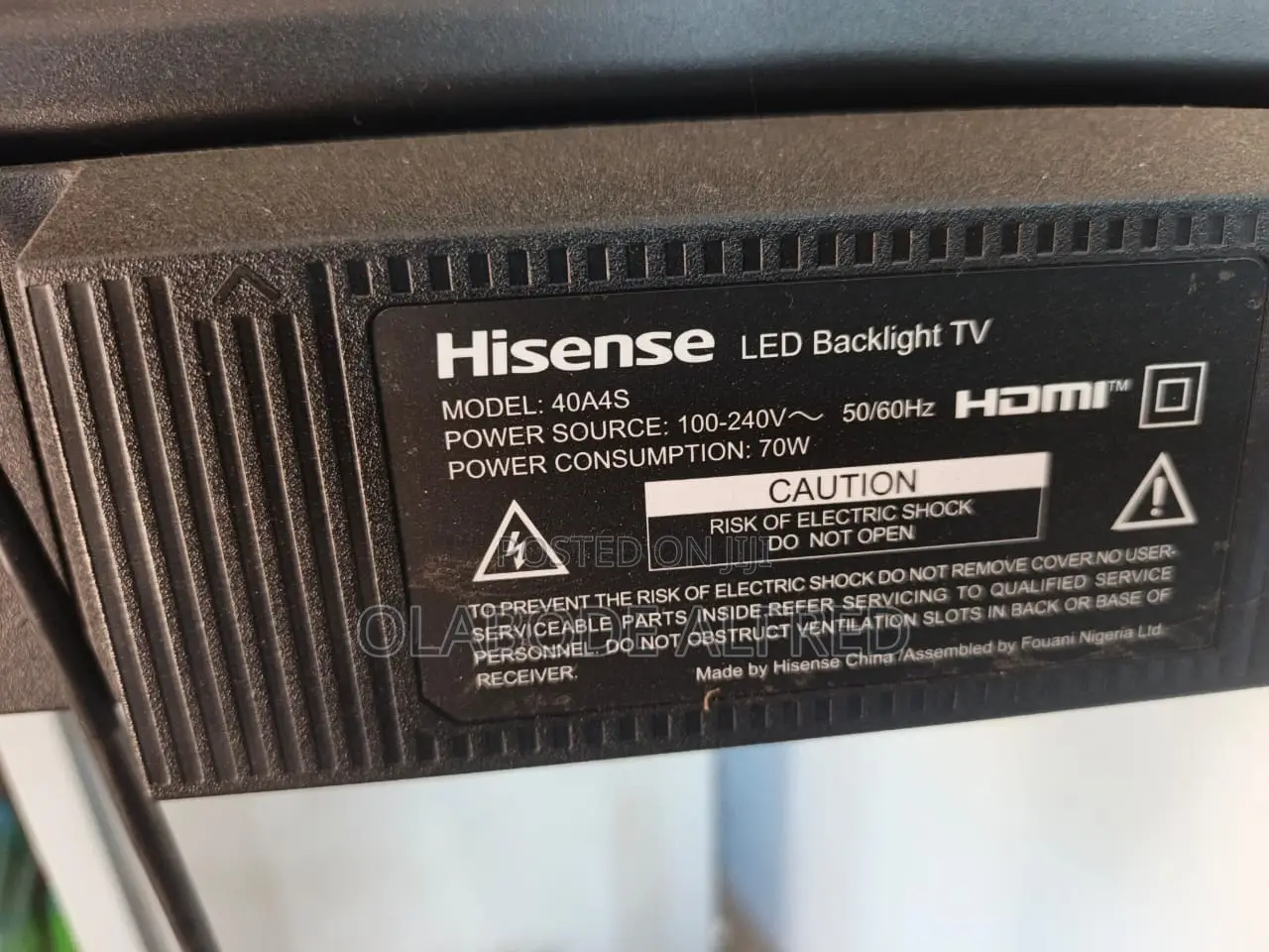 40" Hisense Smart TV
