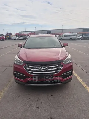 Hyundai Santa Fe 2017 Red