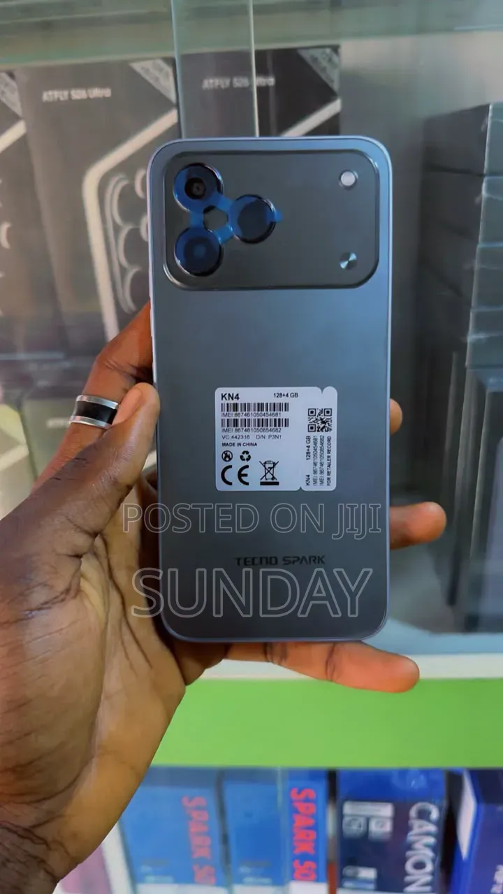 New Tecno Spark 50 128 GB Gray
