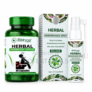 Herbal Hemorrhoids Spray & Capsule Combo