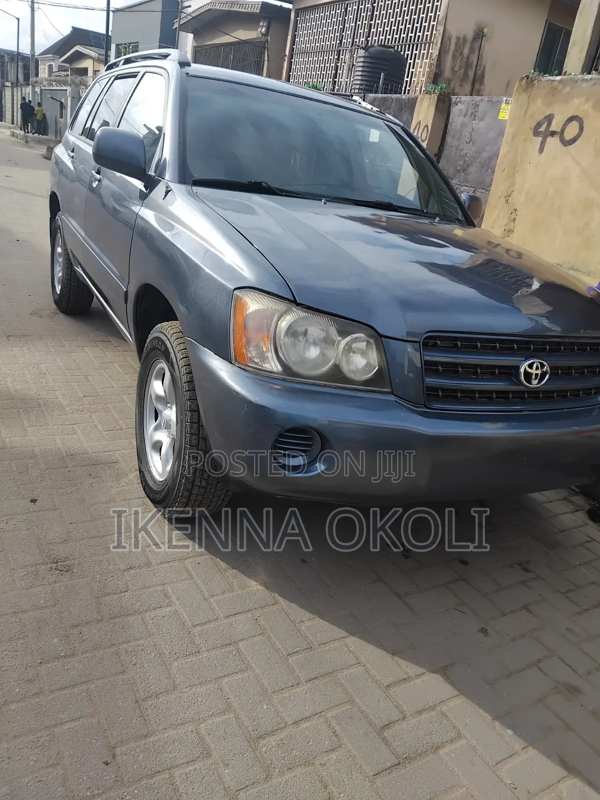 Toyota Highlander 2004 Gray
