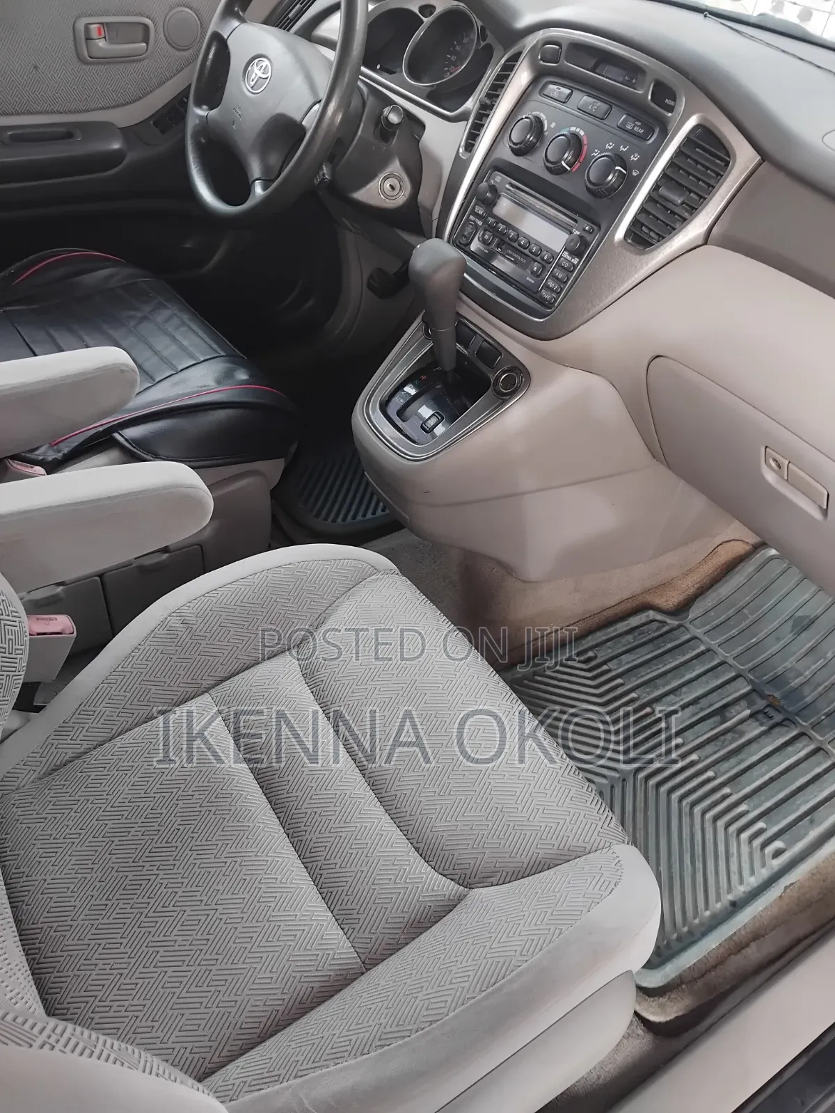 Toyota Highlander 2004 Gray