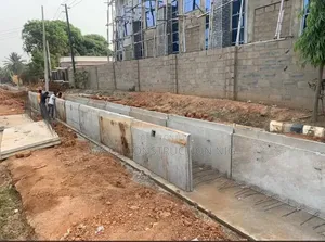 Rainwater Management Drain Construction