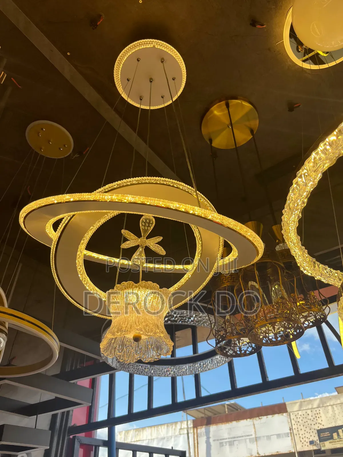 Dropping Chandelier