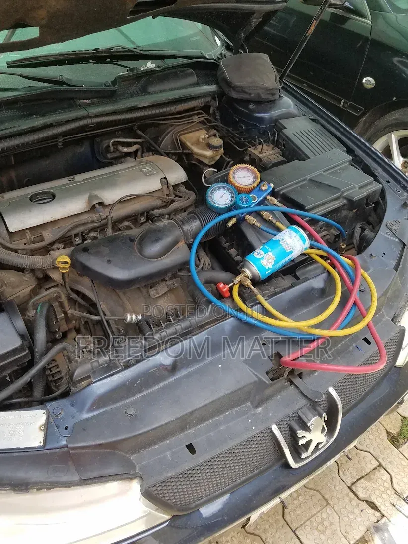 Car AC Refiling