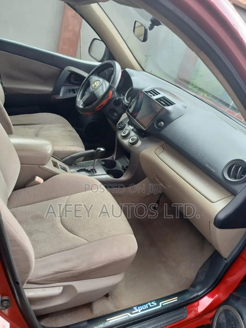 Toyota RAV4 2008 Red