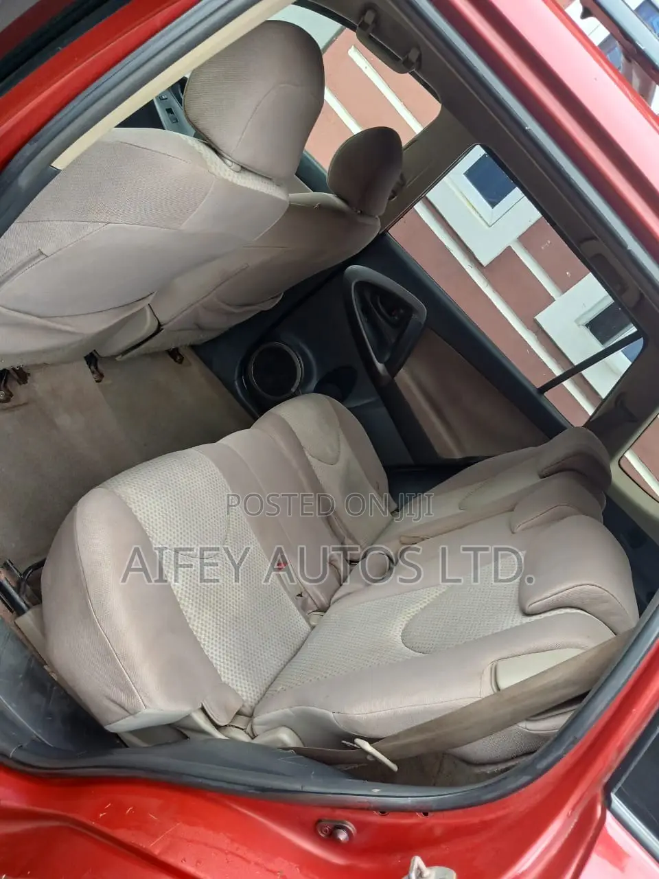 Toyota RAV4 2008 Red