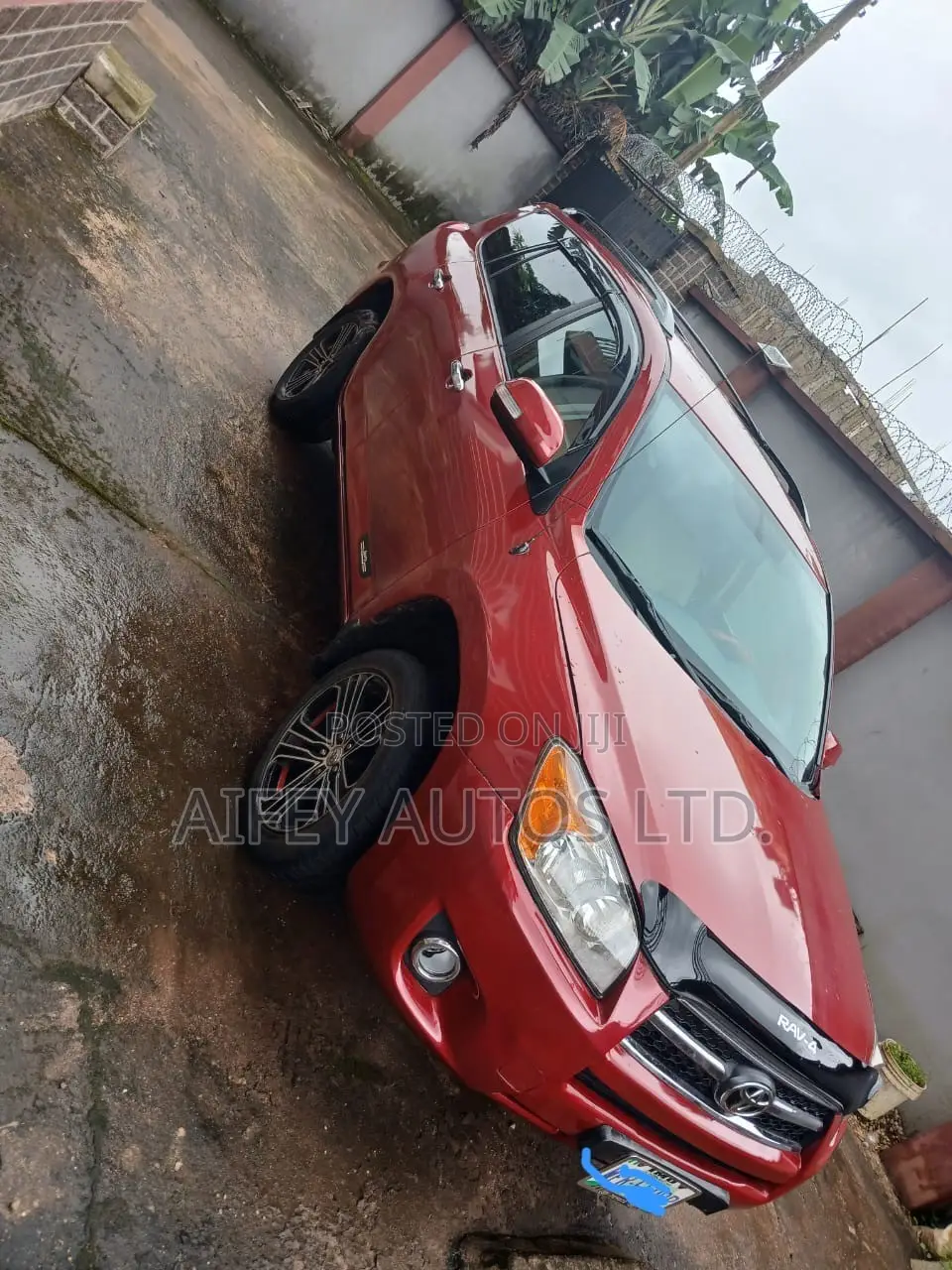 Toyota RAV4 2008 Red