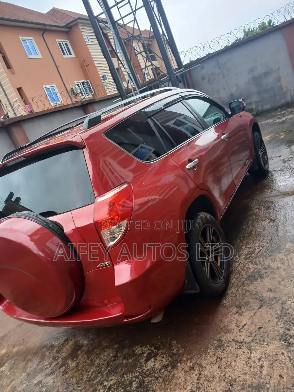 Toyota RAV4 2008 Red