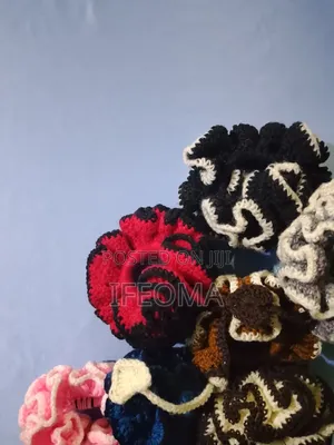 Crochet Scrunchies/ Hair Packers