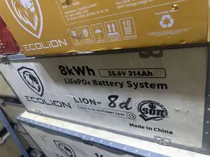 8kw 24v ECOLION Lithium Ion Battery With 5-Year Warranty