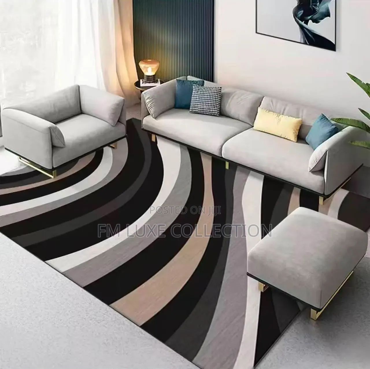 3D Luxury Center Rug 
