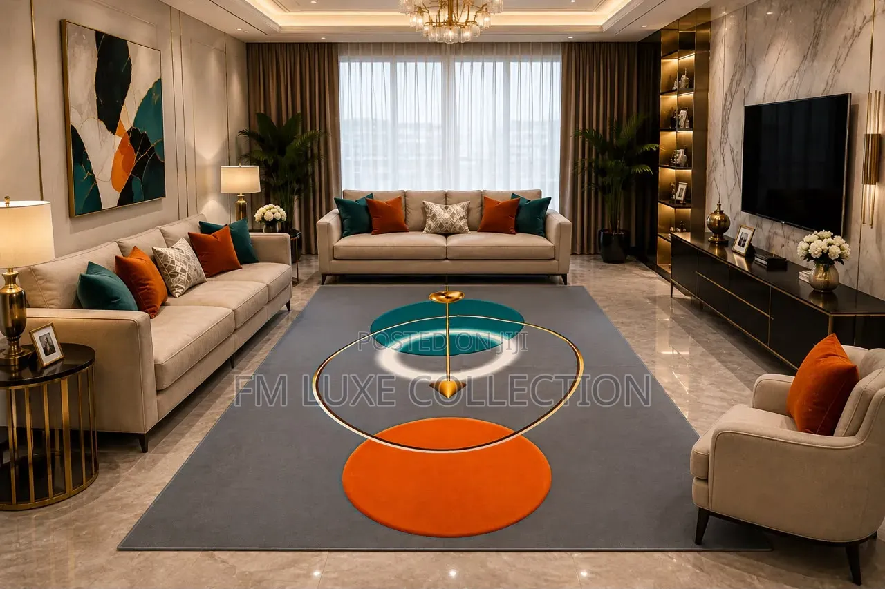 3D Luxury Center Rug 