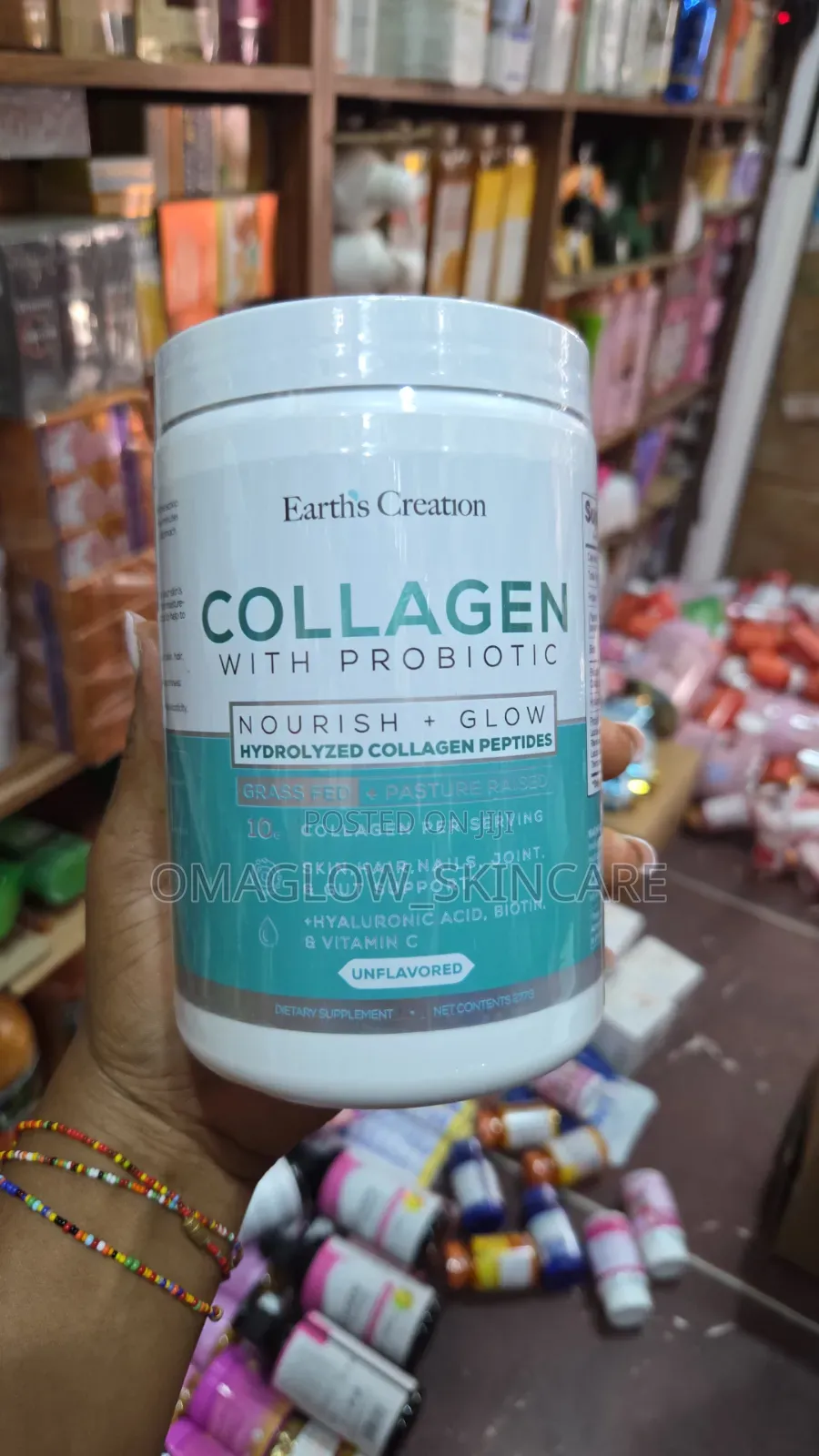 Earth Creation Collagen With Probiotic