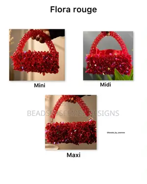 Flora Rouge Beaded Bag