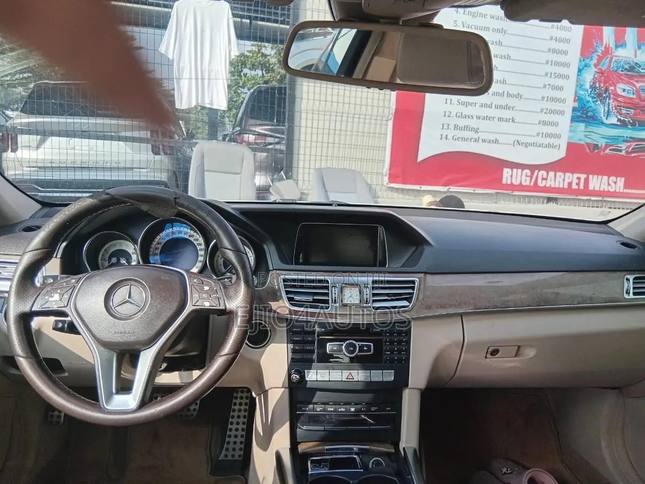 Mercedes-Benz E-Class 2014 White