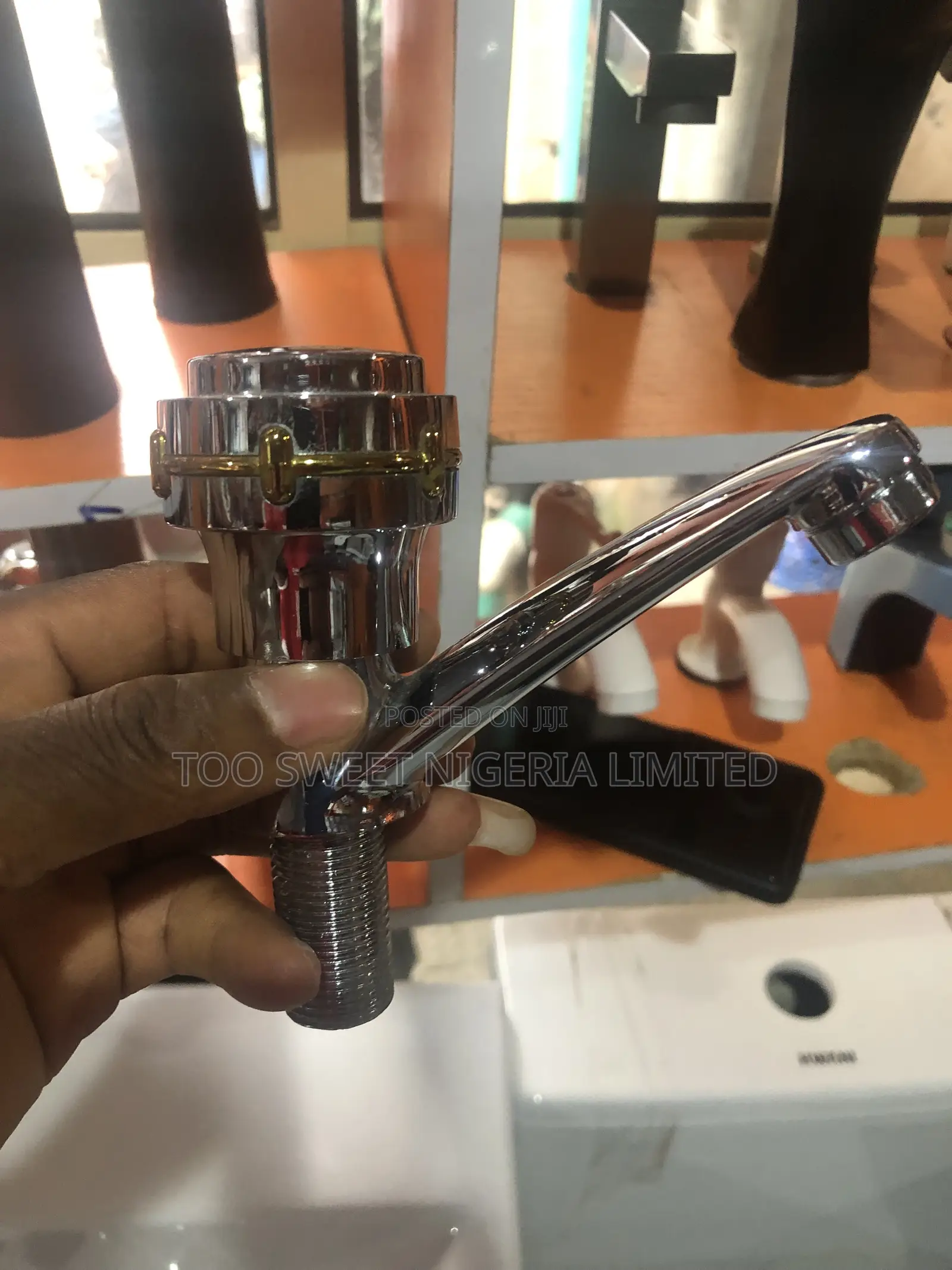 Chrome. Basin Tap