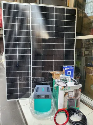 2Kwh Meco Solar Generator With 2 Solar Panel and Accessories