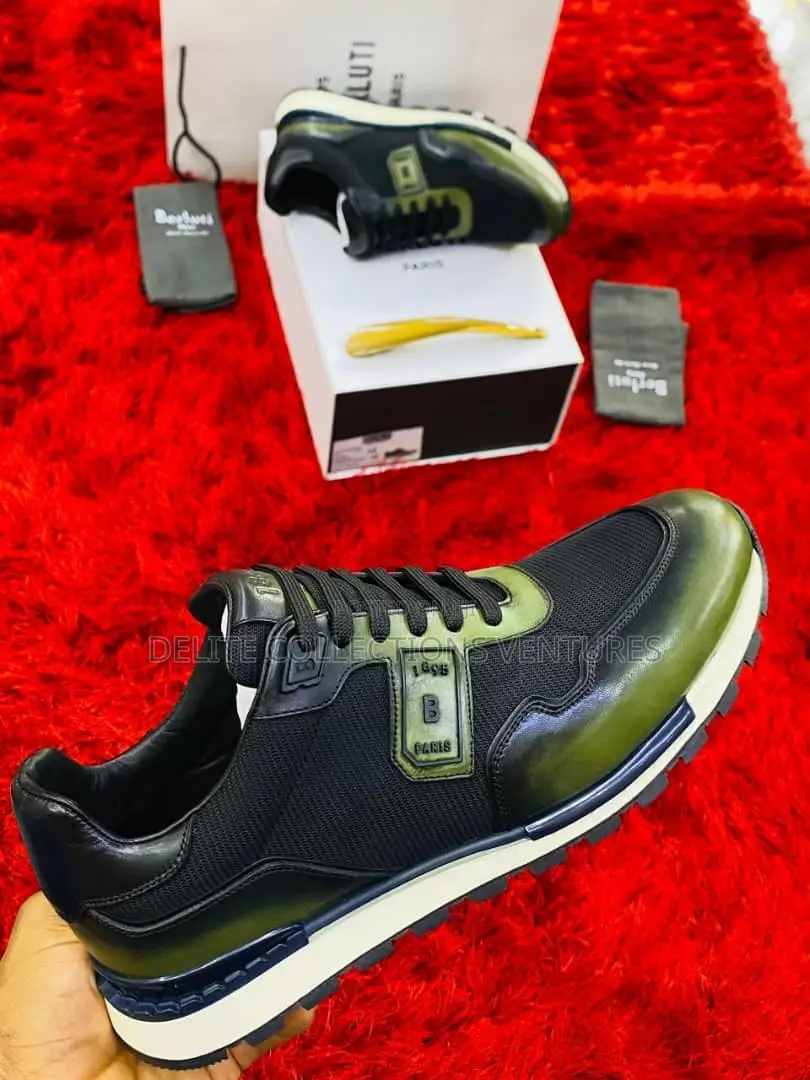*Berluti Luxury High Quality Sneakers