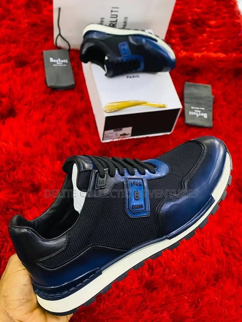 *Berluti Luxury High Quality Sneakers