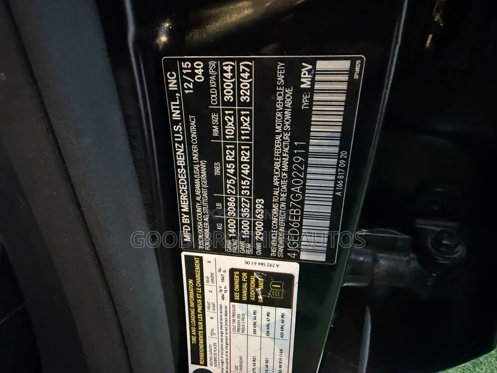 Mercedes-Benz GLE-Class 2016 Black