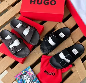 Hugo Luxury Unisex Slippers Slide