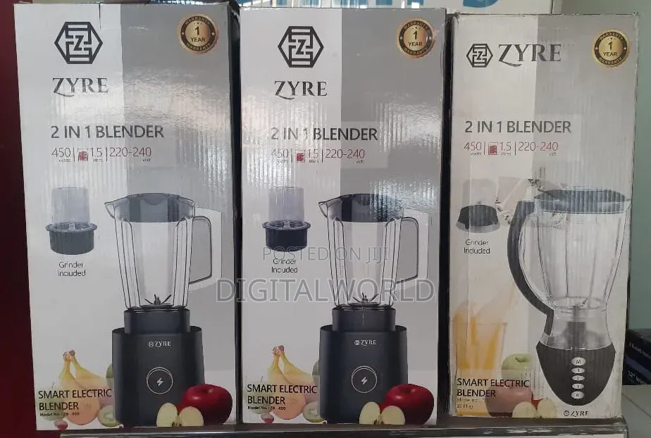 Zyre 2 in 1 Blender
