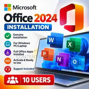 Office 2024 Installation Upto 10 Users