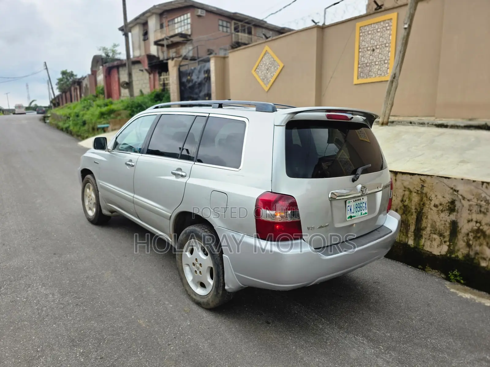 Toyota Highlander V6 4x4 2005 Silver