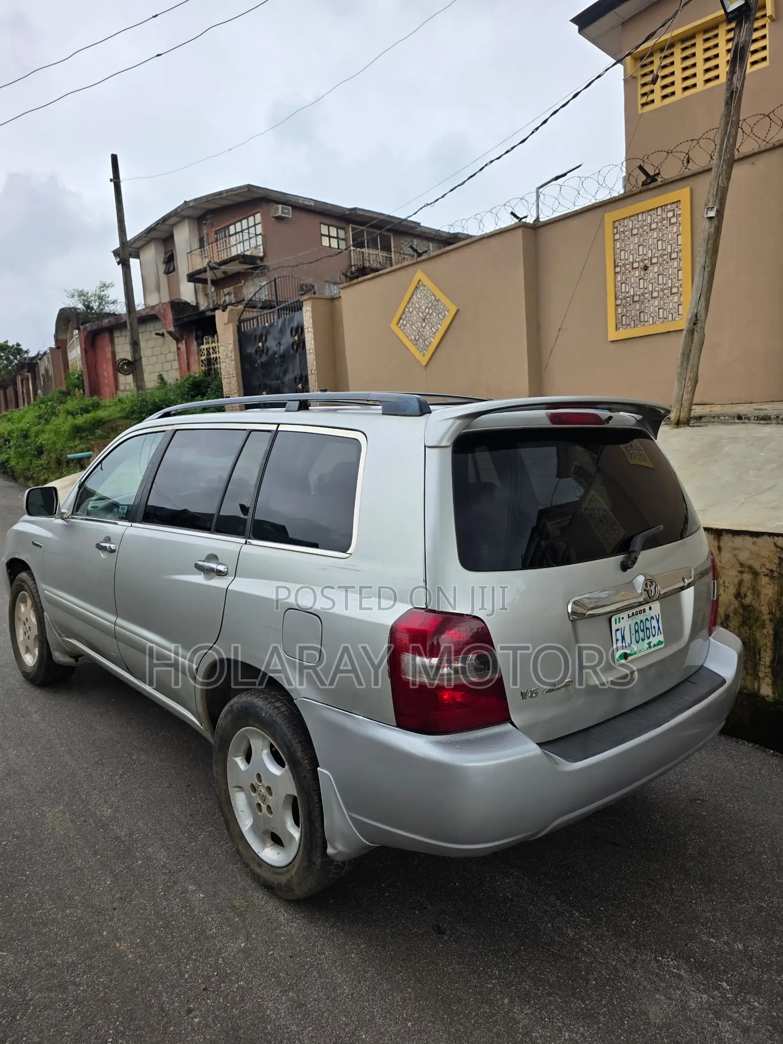 Toyota Highlander V6 4x4 2005 Silver