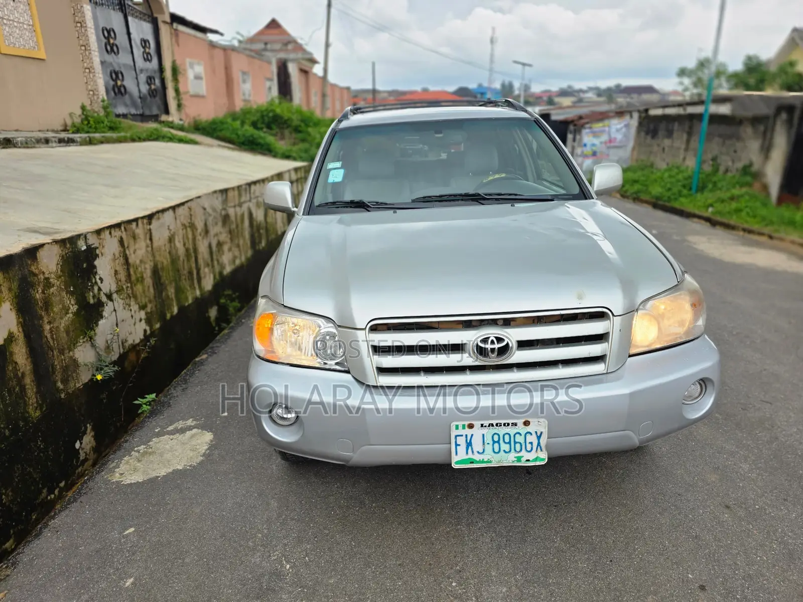Toyota Highlander V6 4x4 2005 Silver