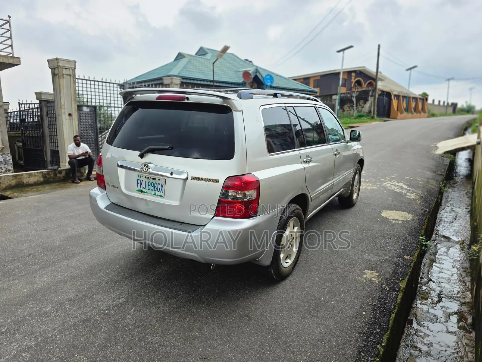Toyota Highlander V6 4x4 2005 Silver