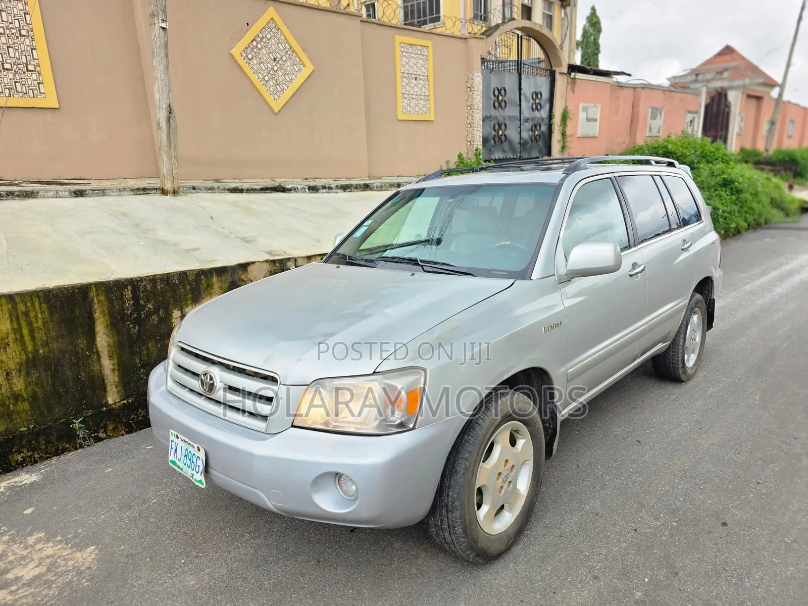 Toyota Highlander V6 4x4 2005 Silver