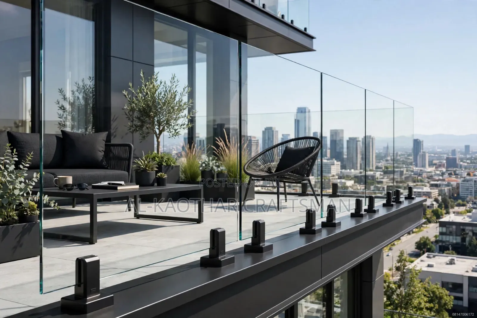 Frameless Glass Railings 12mm