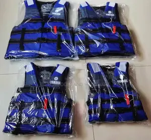 Blue Yamaha-Branded Safety Life Jackets