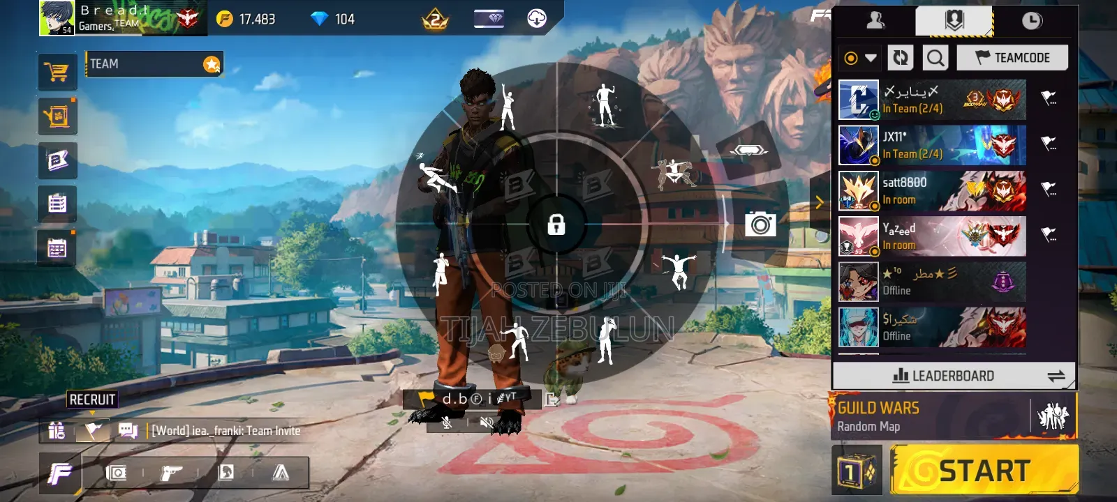 Level 54+ Freefire Account