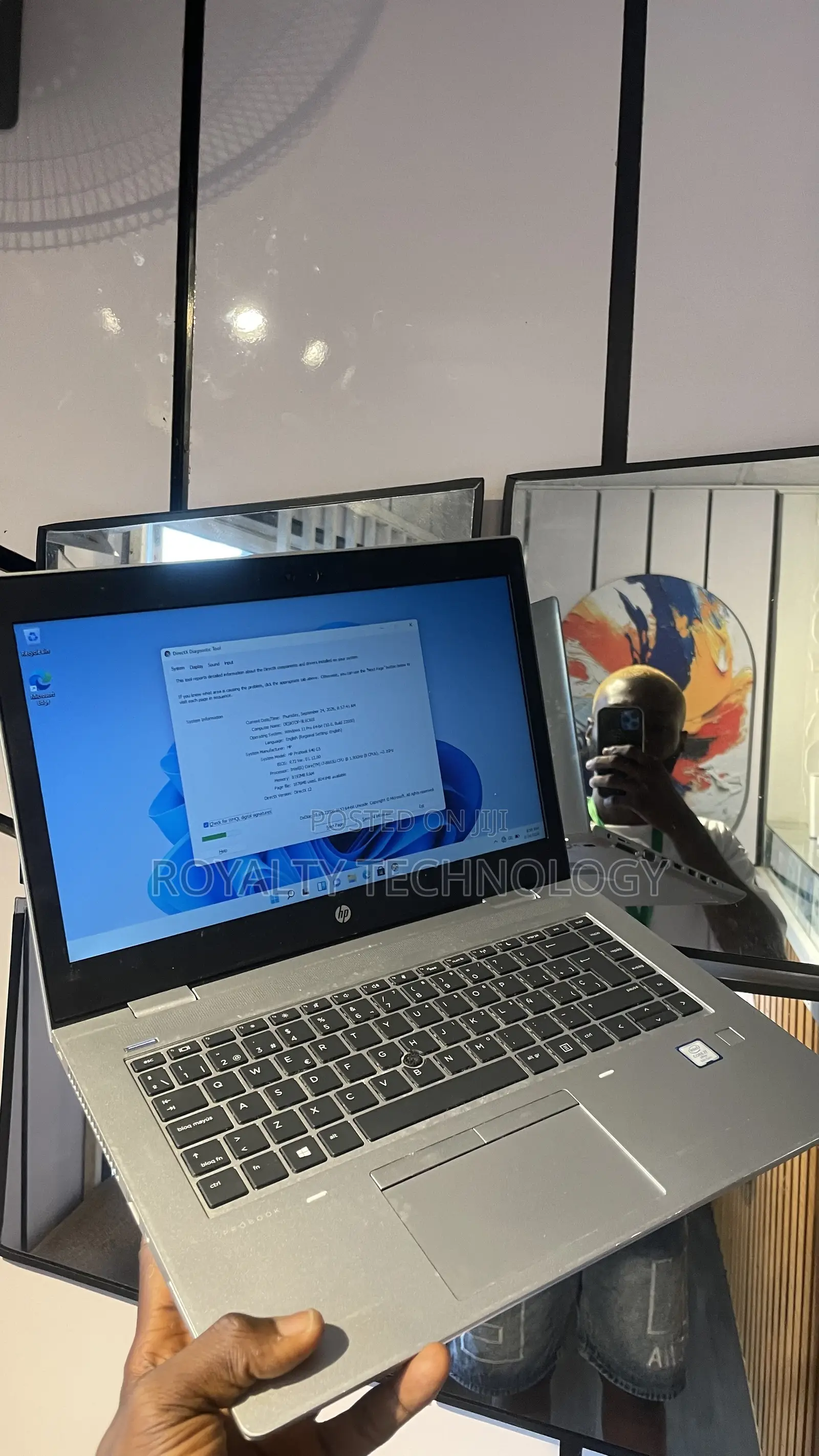 Laptop HP ProBook 640 G5 8GB Intel Core i7 SSD 256GB