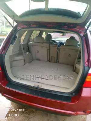 Toyota Highlander Limited 2008 Red