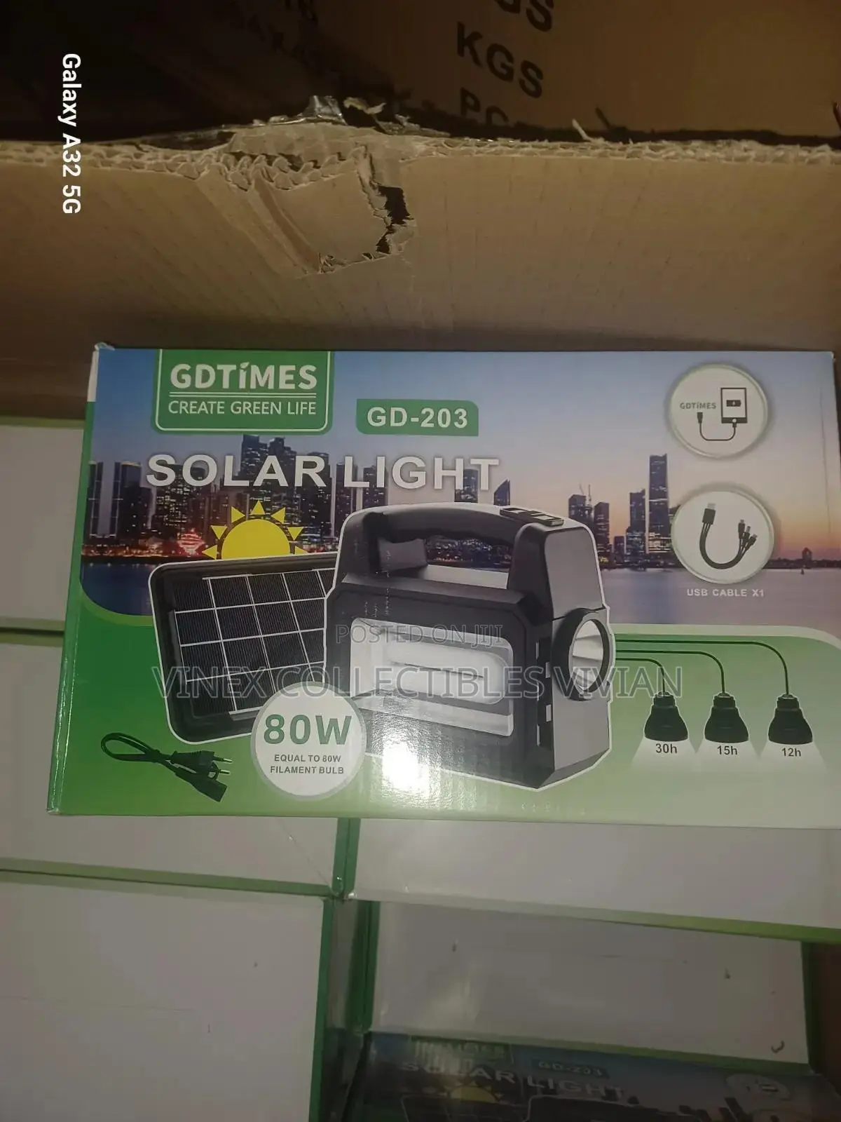 Solar Rechargeable Lantern