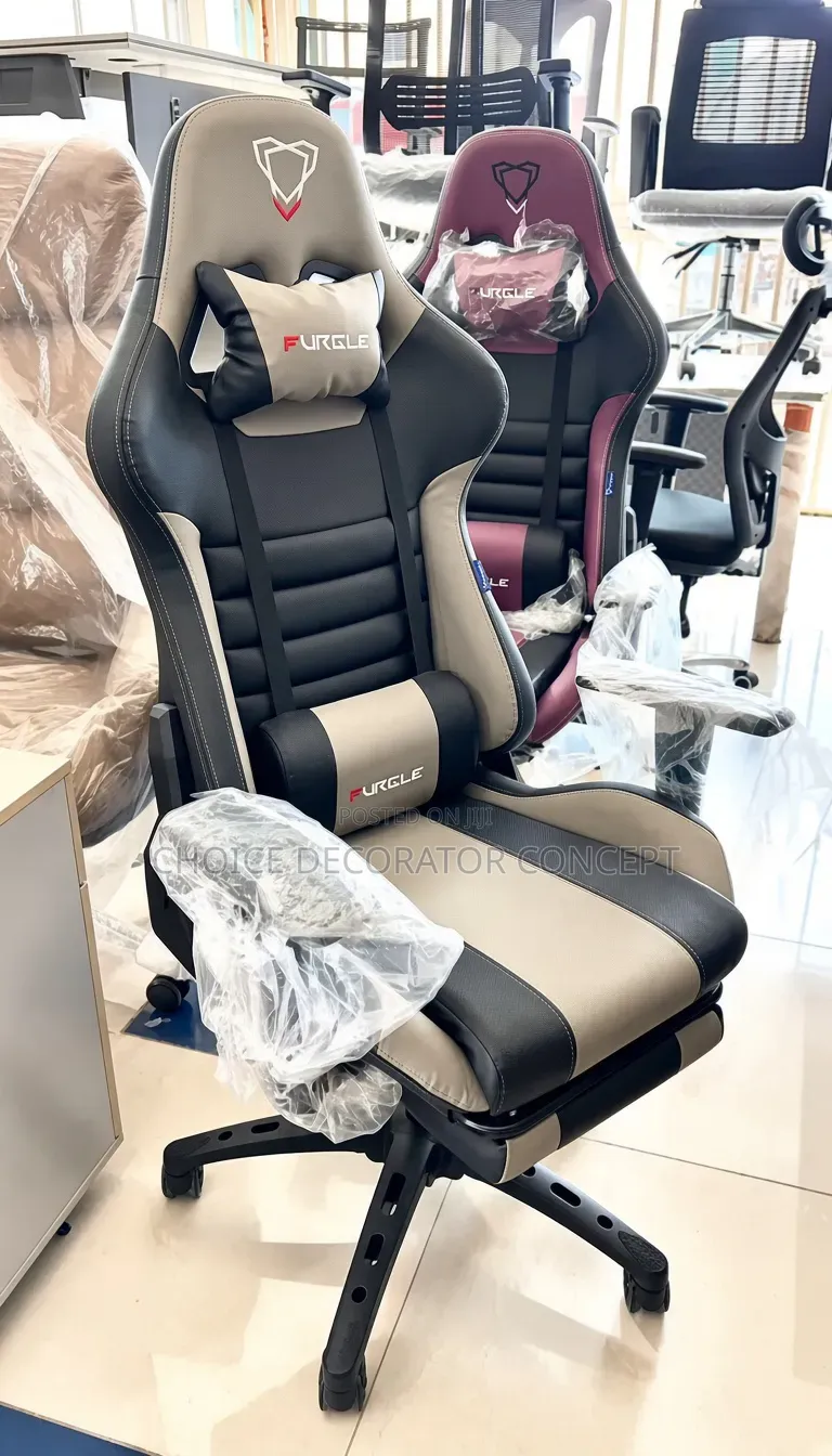 Gaming Chair With Lumber Support