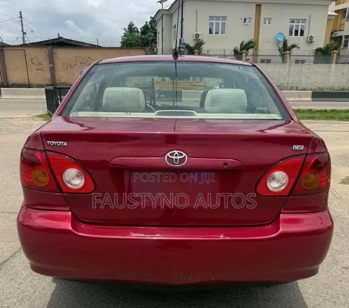 Toyota Corolla 2004 Red