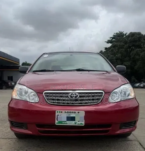 Toyota Corolla 2004 Red