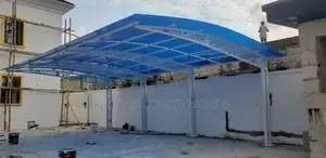Wind Resistance Carports Fabrication / Solid Installation Lagos