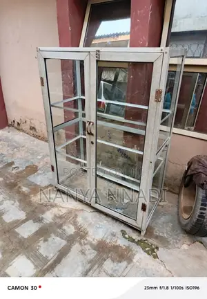 4ft by 4ft Glass Display Showcase Cabinet Store Display, Show Glass